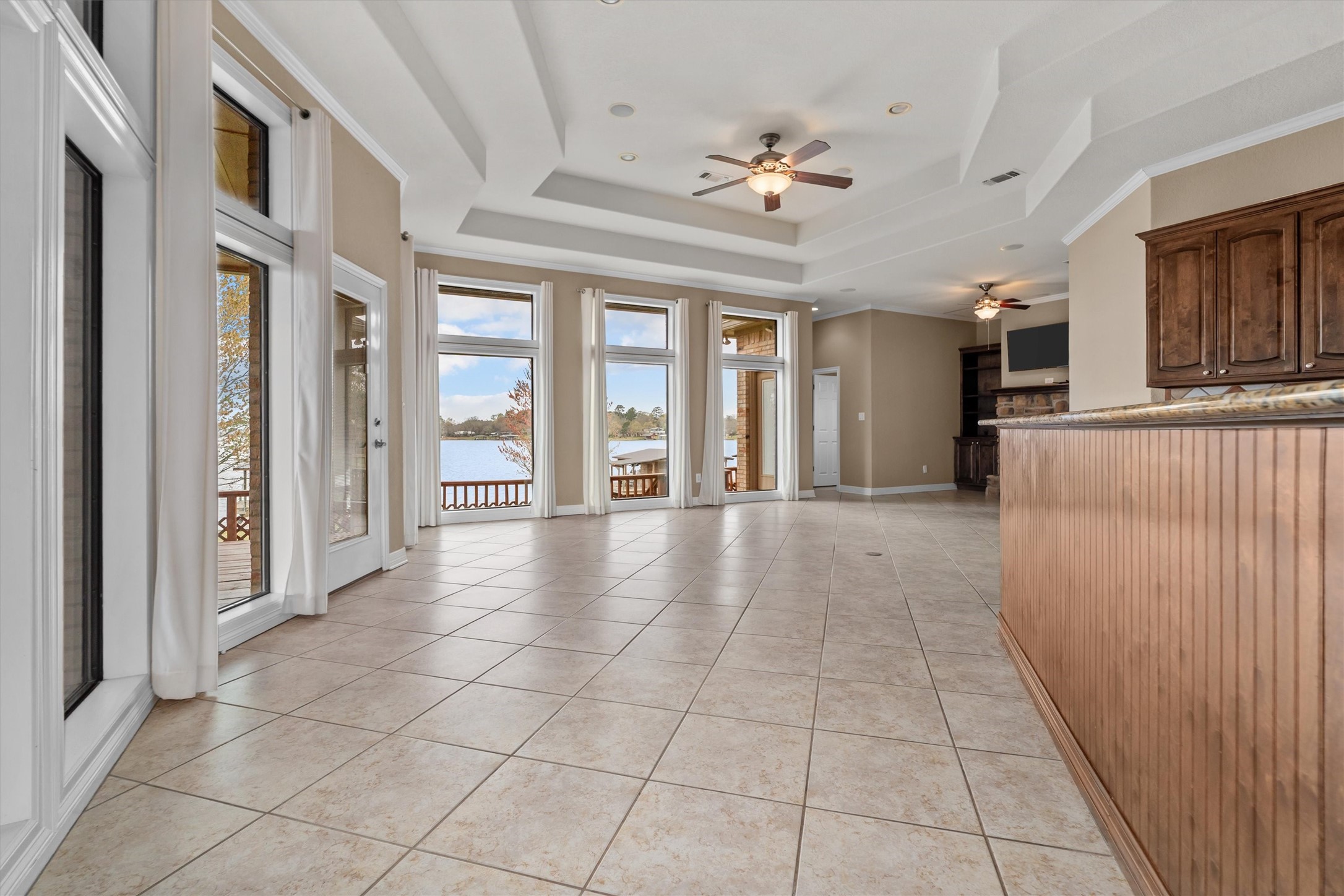 341 Lakeview Drive Grapeland, TX 75844 - Photo 10 of 31 a view of an entryway with stairs
