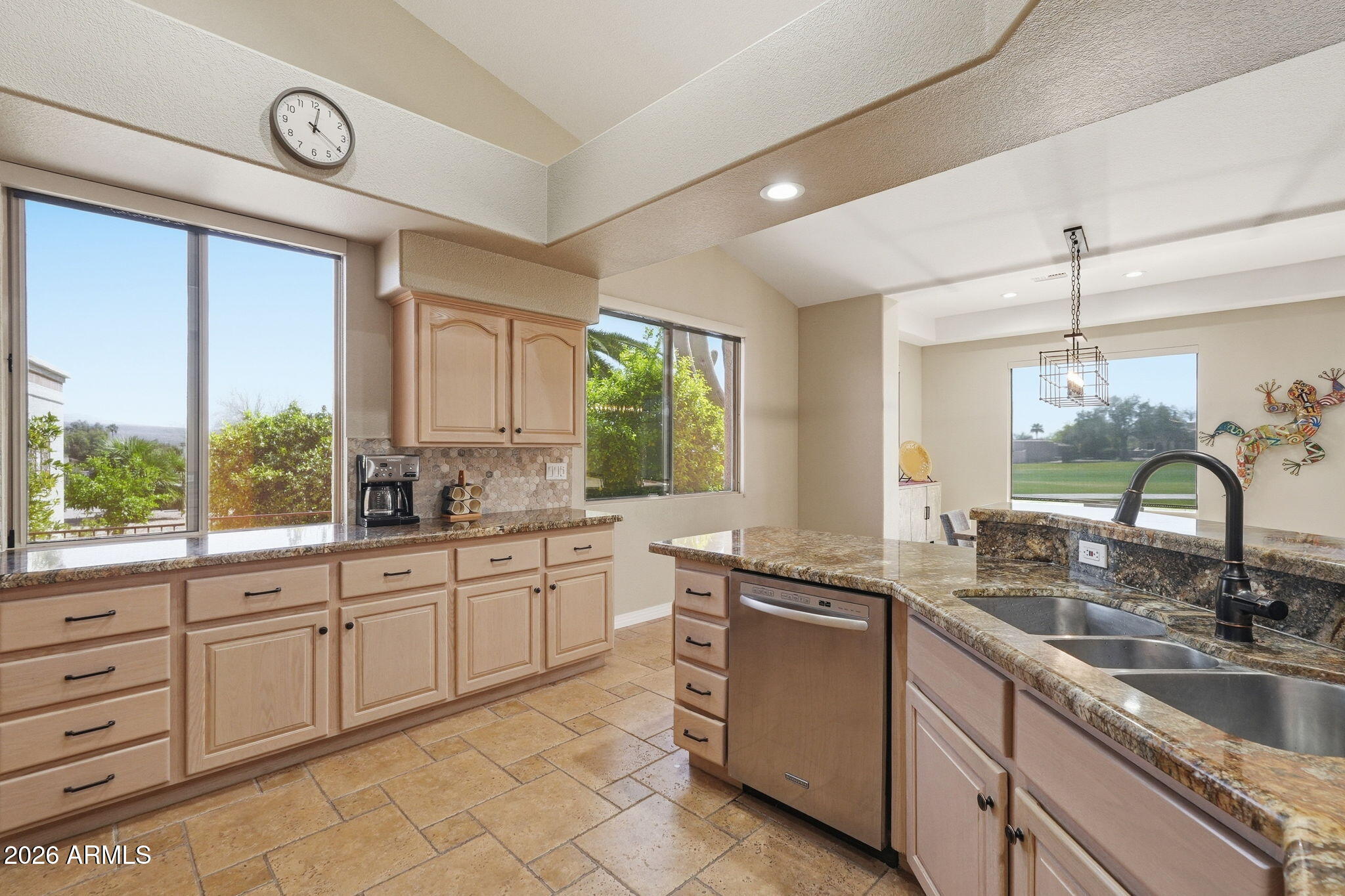 18809 East Avenida Del Ray Rio Verde, AZ 85263 - Photo 11 of 48 a kitchen with sink stove and cabinets