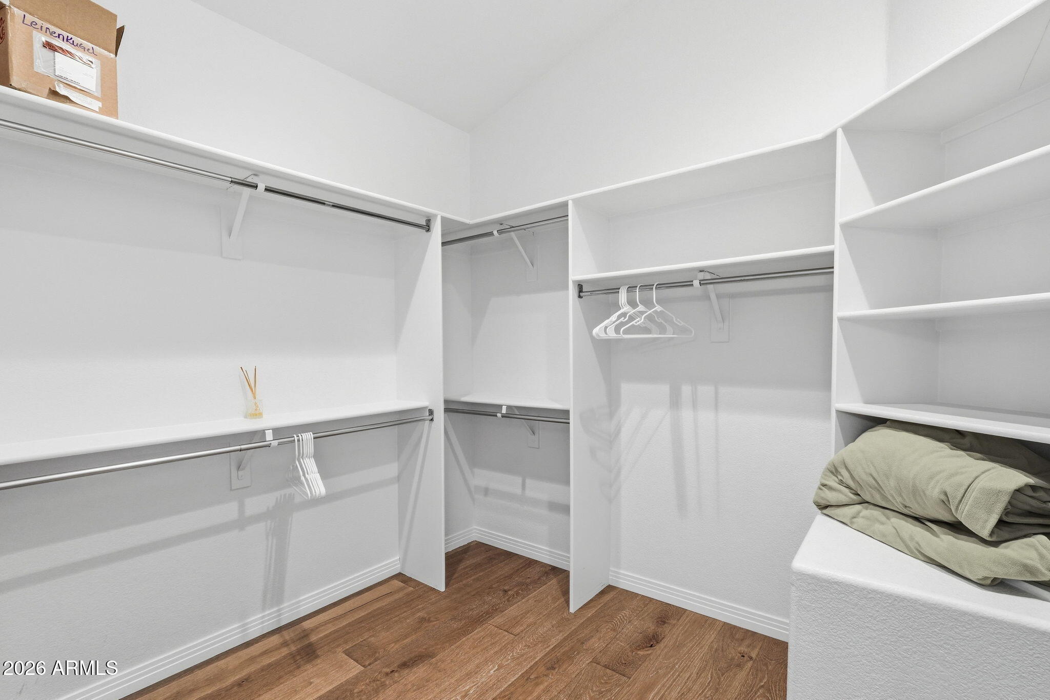 18809 East Avenida Del Ray Rio Verde, AZ 85263 - Photo 19 of 48 a view of walk in closet with clothes and shoes