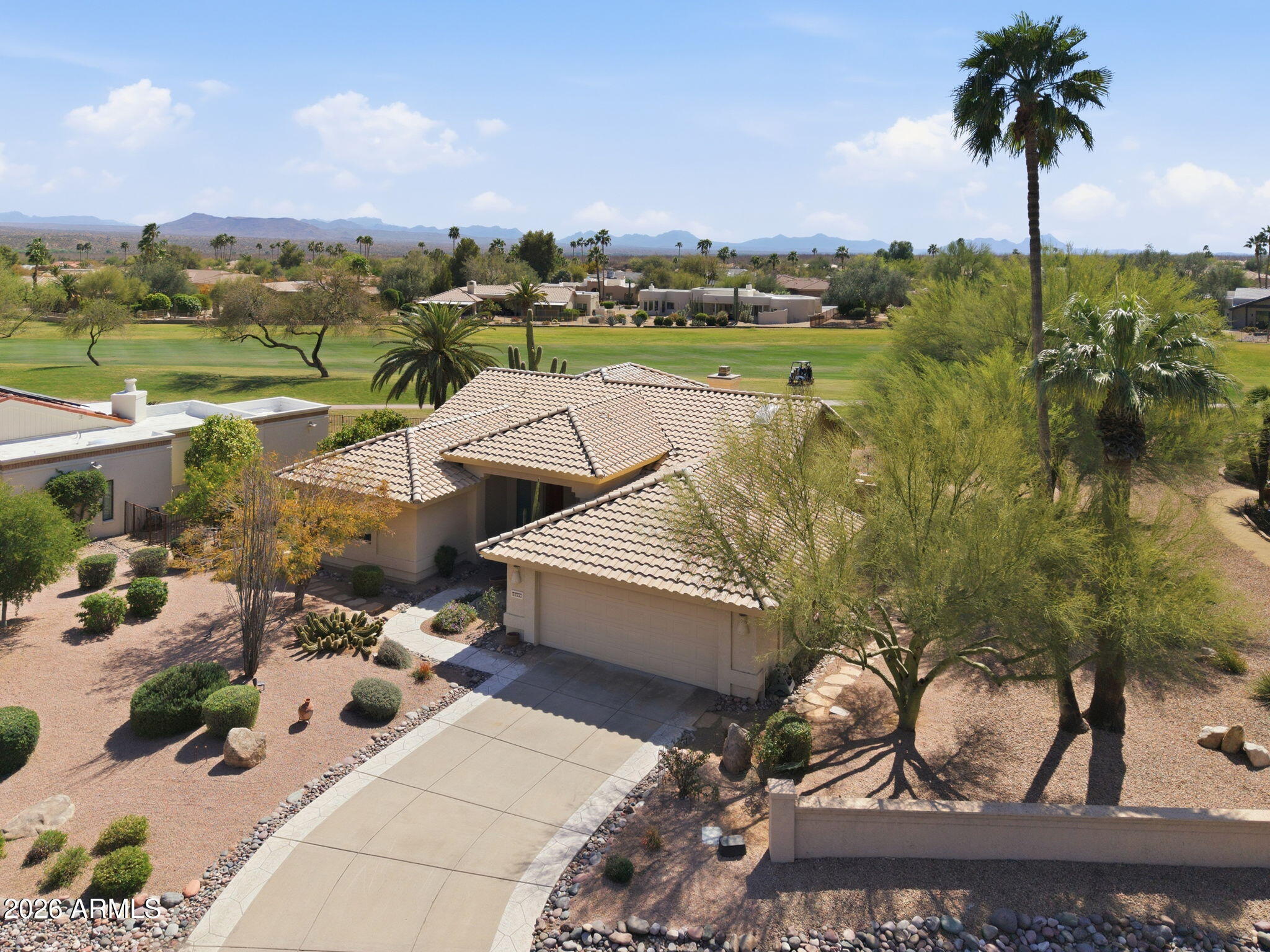 18809 East Avenida Del Ray Rio Verde, AZ 85263 - Photo 41 of 48 a view of a terrace with sitting area