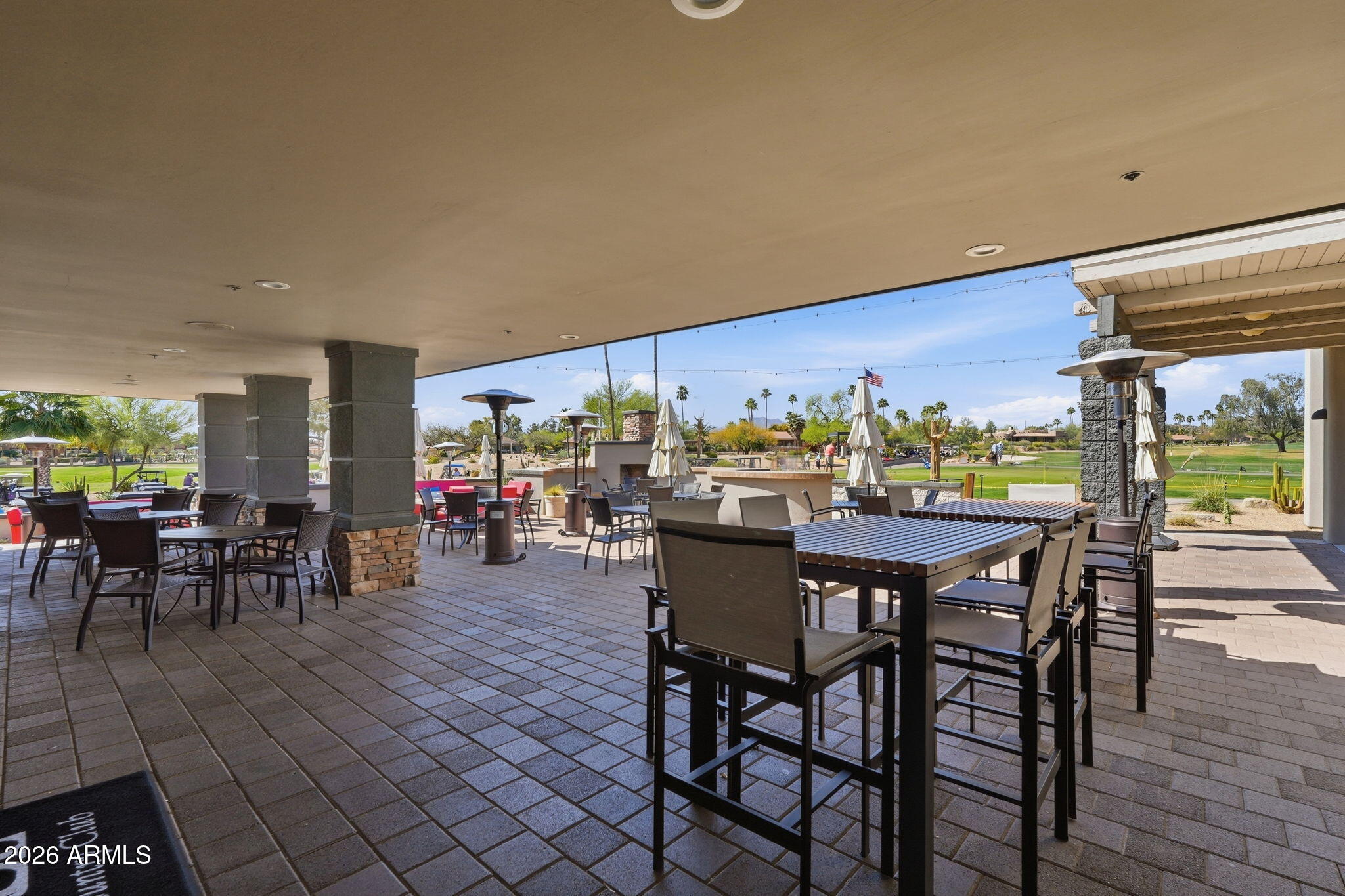 18809 East Avenida Del Ray Rio Verde, AZ 85263 - Photo 45 of 48 a view of a dining room with furniture and chandelier
