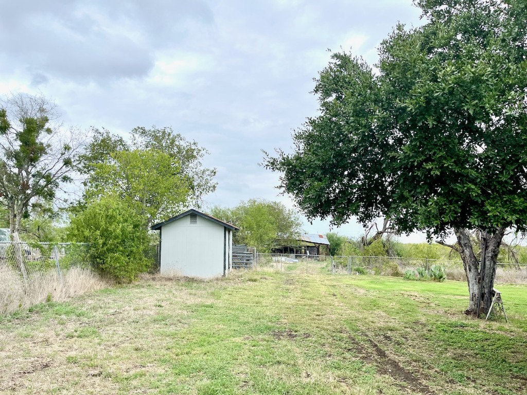 11604 Moore Road Austin, TX 78719 - Photo 4 of 19 a backyard of a house with lots of green space and plants