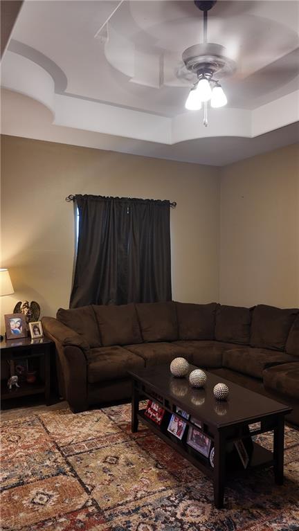 191 Teodora Drive Rio Grande City, TX 78582 - Photo 10 of 45 a living room with furniture and a lamp