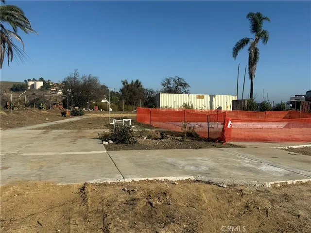a view of swimming pool and an outdoor space