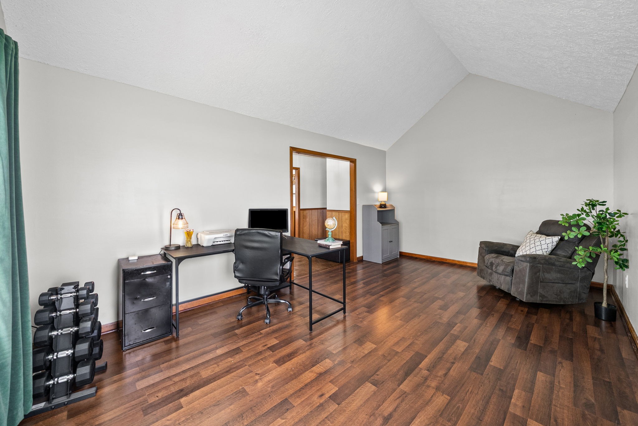 3801 Allegre Road Elkton, KY 42220 - Photo 15 of 36 a workspace with furniture wooden floor and a window