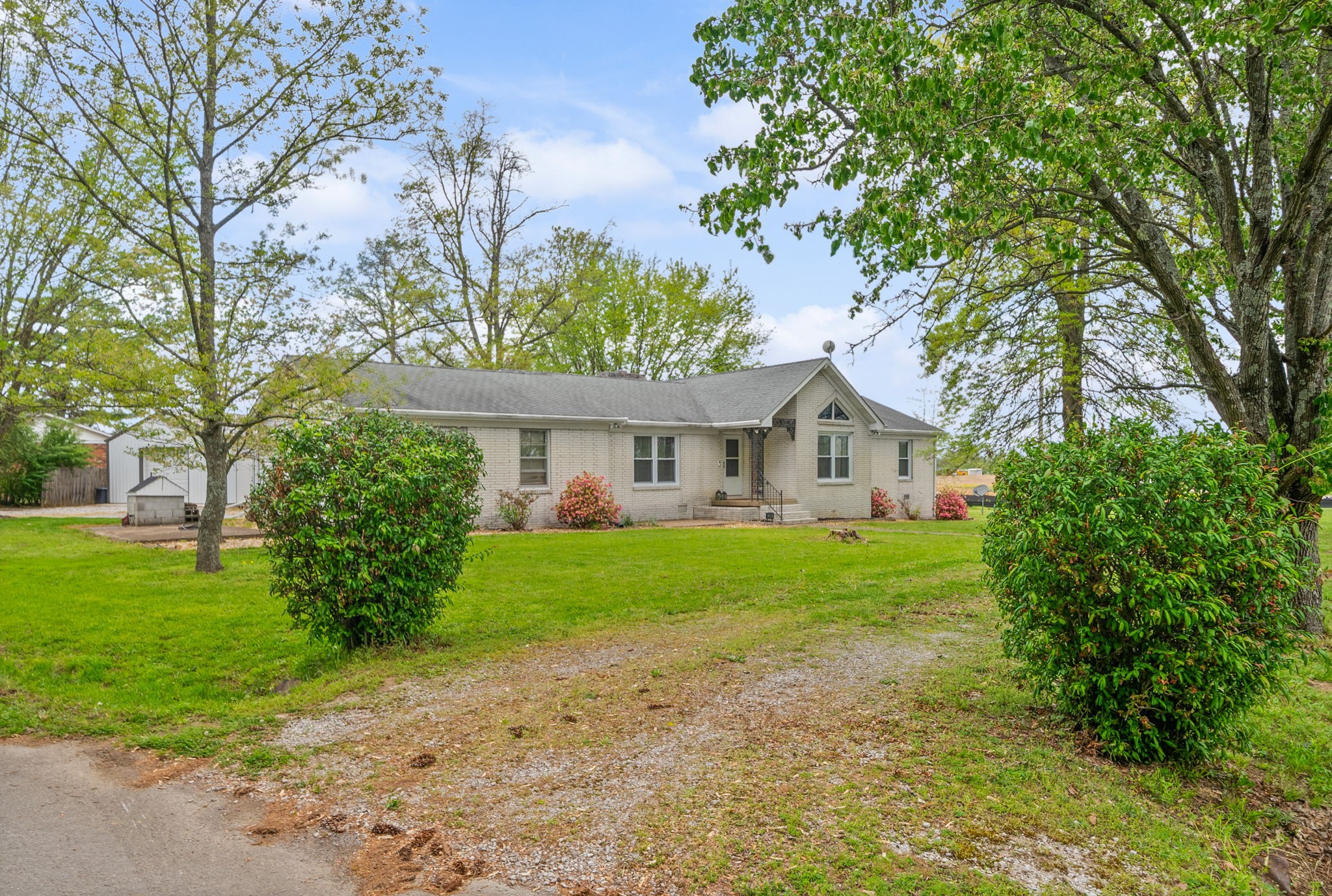 3801 Allegre Road Elkton, KY 42220 - Photo 24 of 36 a front view of house with yard and green space