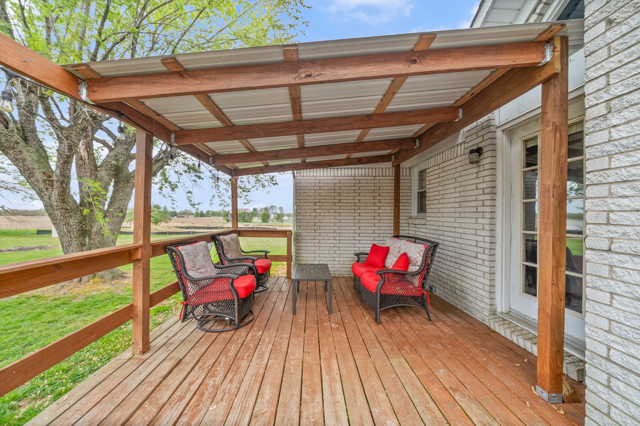 3801 Allegre Road Elkton, KY 42220 - Photo 28 of 36 a view of sitting area with furniture and wooden floor