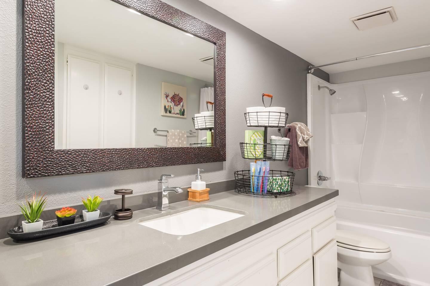 82191 Waring Way Indio, CA 92201 - Photo 23 of 42 a bathroom with a sink double vanity and a mirror