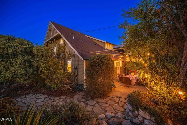 a outdoor space with patio furniture