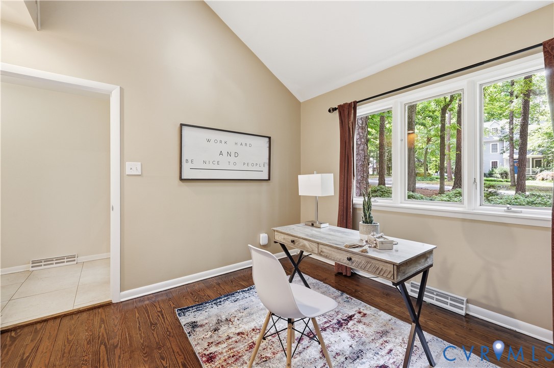 13622 Winterberry Ridge Midlothian, VA 23112 - Photo 6 of 47 a living room with furniture and wooden floor