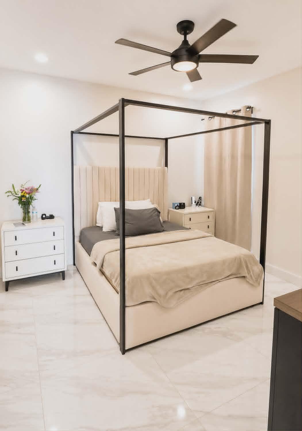 19179 Rolling Acrs Road Loxahatchee, FL 33470 - Photo 24 of 38 a bedroom with a bed and window