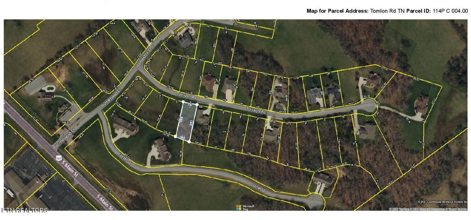 Lot 13 Tomlon Road Crossville, TN 38555 - Photo 9 of 20 CRS%20Data%20-%20Property%20Map%20for%20