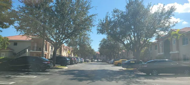 a view of a glass door with a door