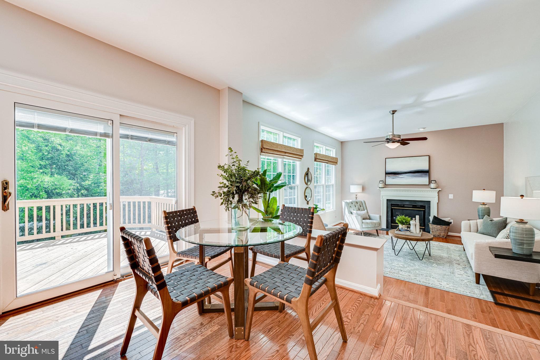 7829 Gambrill Woods Way Springfield, VA 22153 - Photo 18 of 57 Breakfast Area in Kitchen