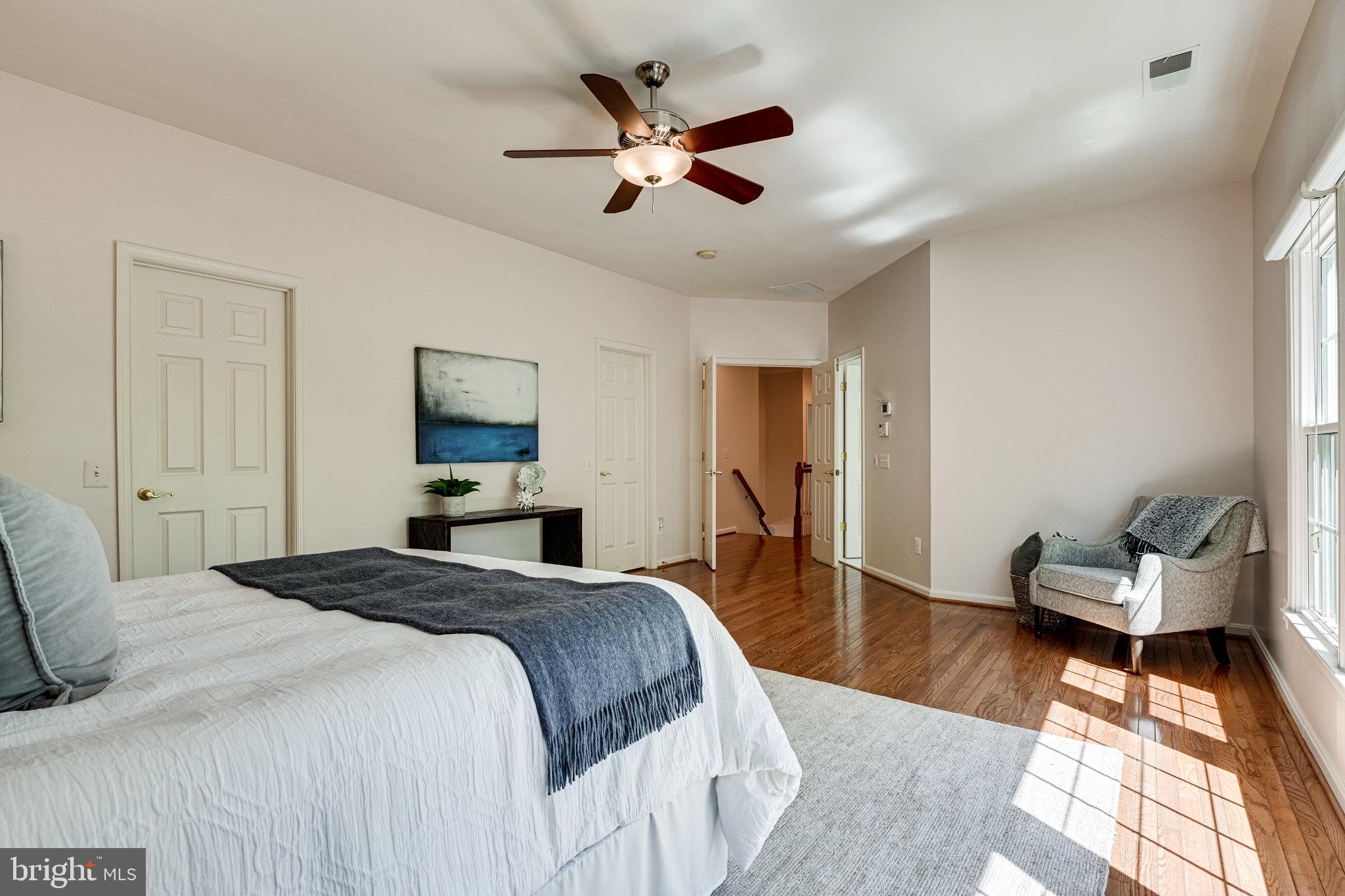 7829 Gambrill Woods Way Springfield, VA 22153 - Photo 29 of 57 Primary Suite w/ Hardwood Floors