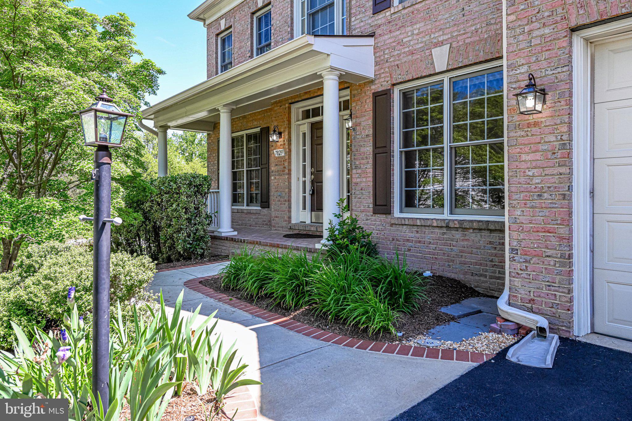 Lovely front walkway