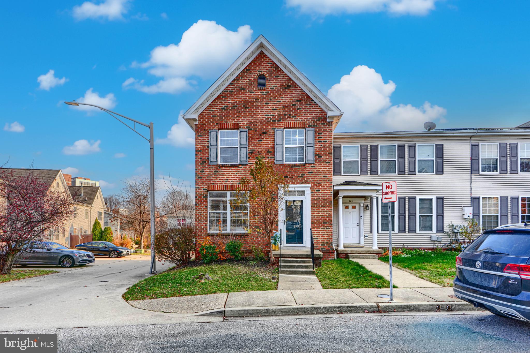 703 George Street Baltimore, MD 21201 - Photo 2 of 27 Charming brick home with inviting curb appeal.