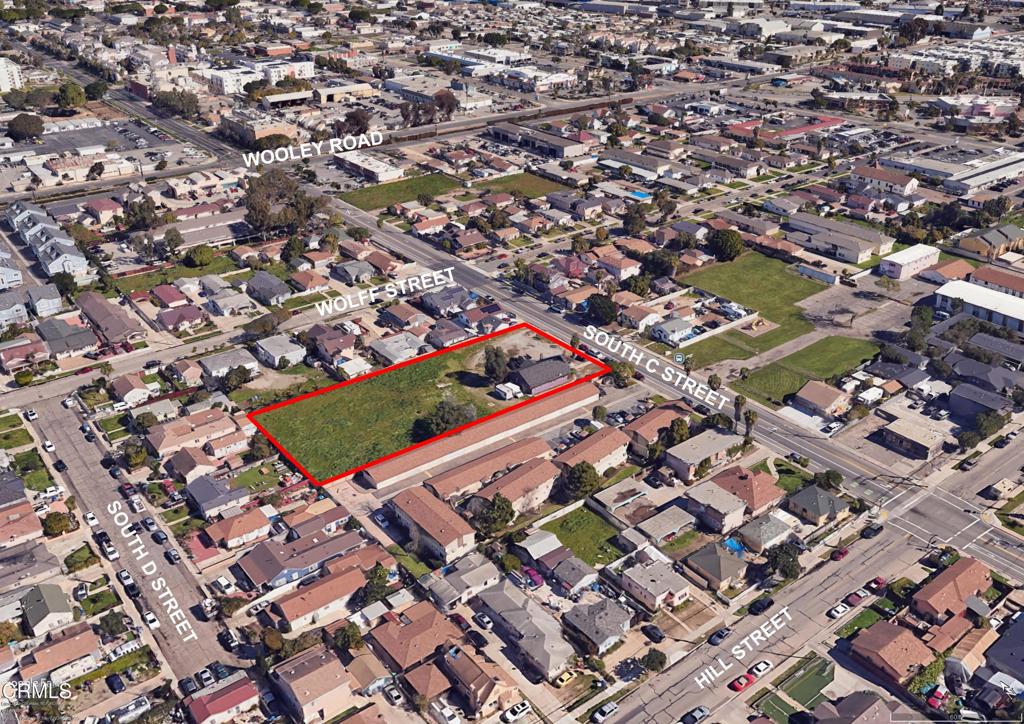 1239 South C Street Oxnard, CA 93033 - Photo 7 of 12 an aerial view of a city