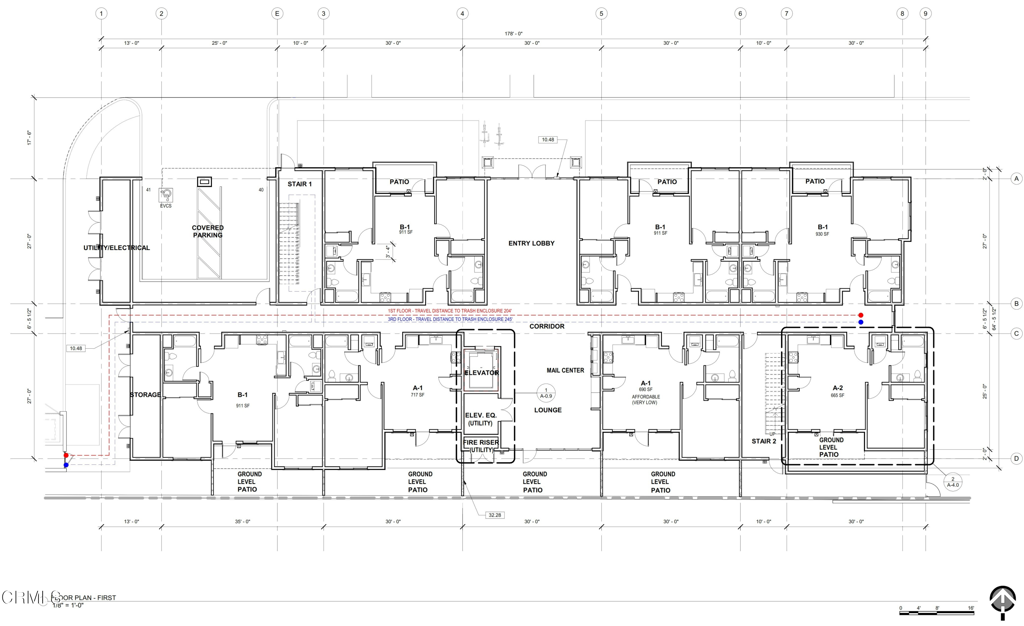 1239 South C Street Oxnard, CA 93033 - Photo 8 of 12 a black and white photo of a room