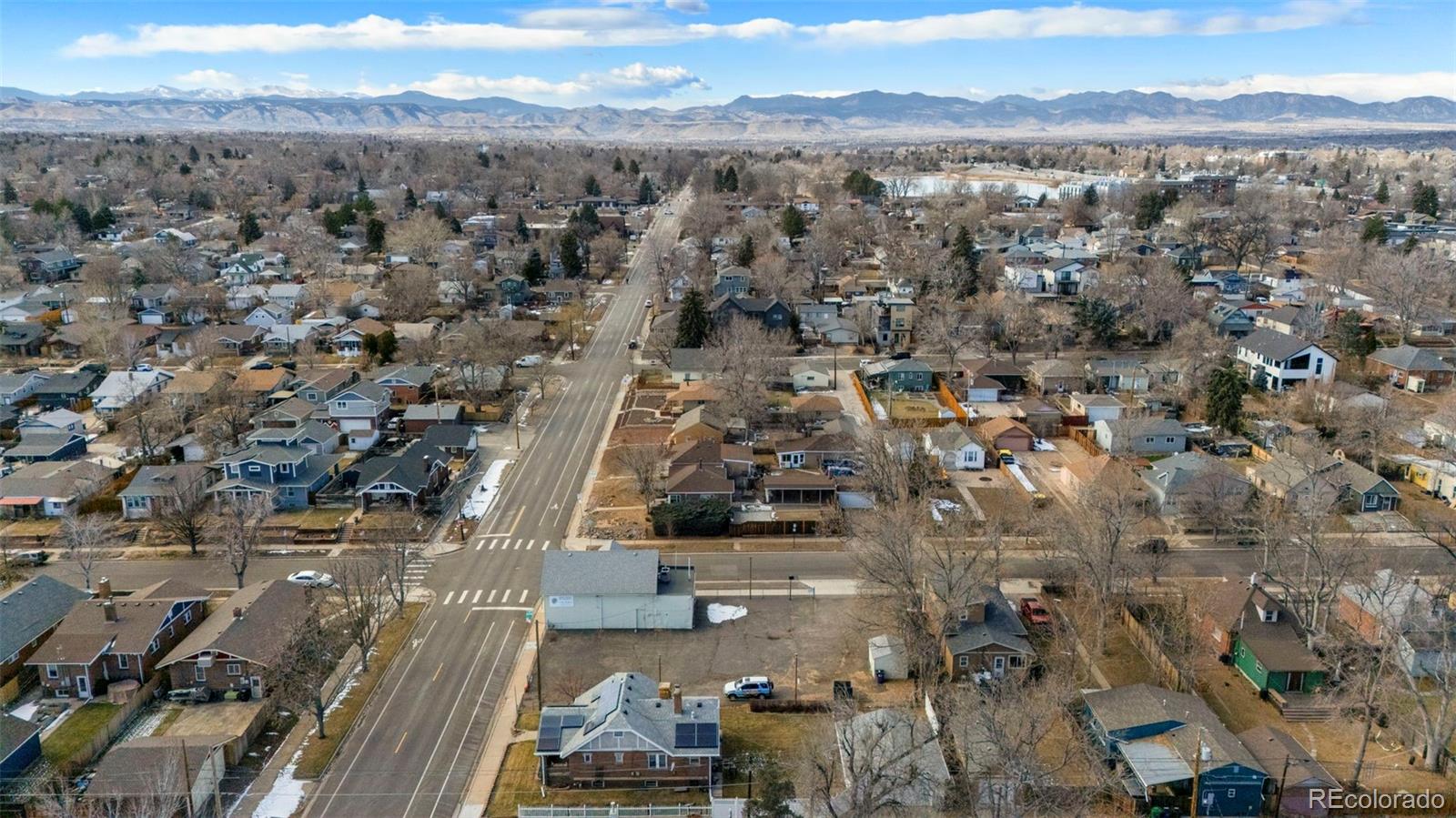 4600 North Clay Street Denver, CO 80211 - Photo 7 of 12 an aerial view of a city
