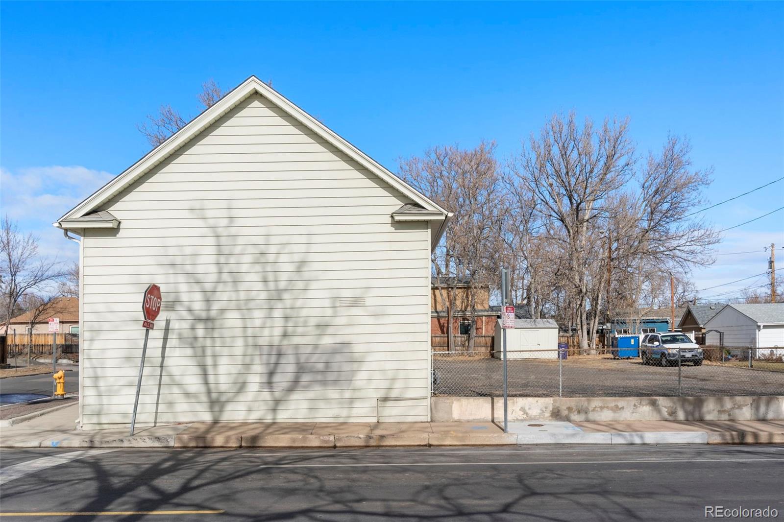 4600 North Clay Street Denver, CO 80211 - Photo 10 of 12 a view of a house with a street
