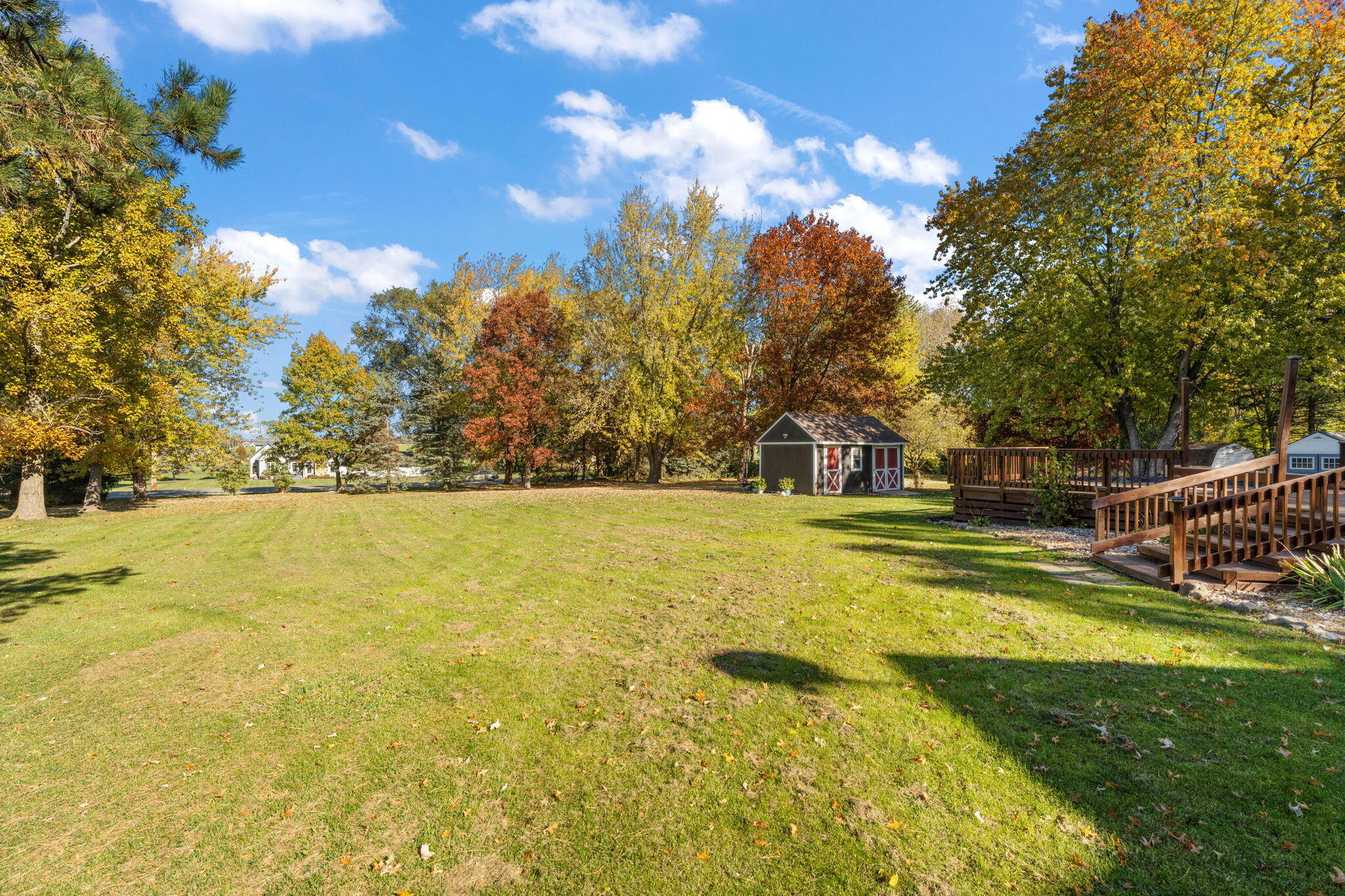 375 Reif Drive Hebron, IN 46341 - Photo 49 of 58 a view of a swimming pool with an outdoor space and seating area