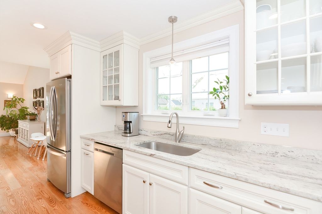 29 Webb Place, Unit A Mansfield, MA 02048 - Photo 13 of 42 a kitchen with a sink and a window