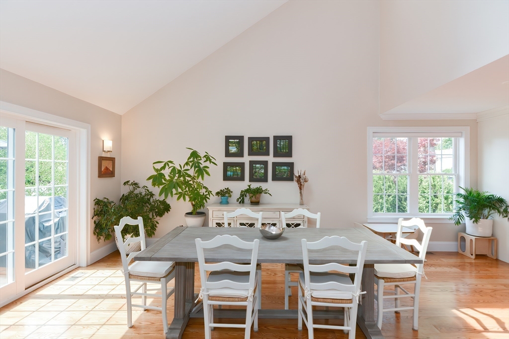 29 Webb Place, Unit A Mansfield, MA 02048 - Photo 18 of 42 a view of a dining room with furniture window and outside view