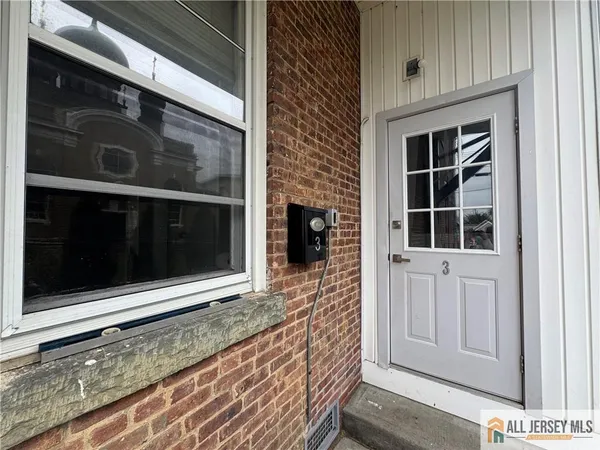 a view of front door of house