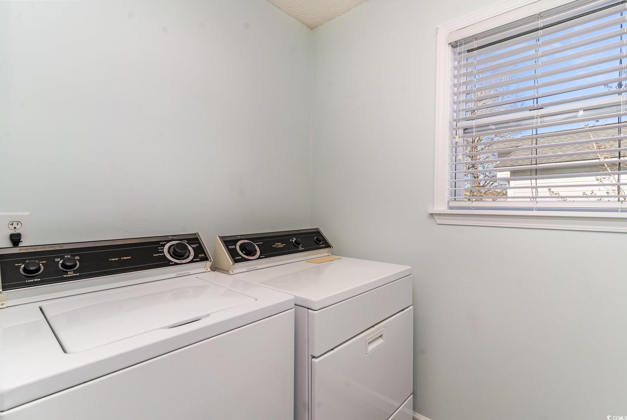 813 Starboard Court Murrells Inlet, SC 29576 - Photo 12 of 17 Washroom featuring laundry area and washer and clo