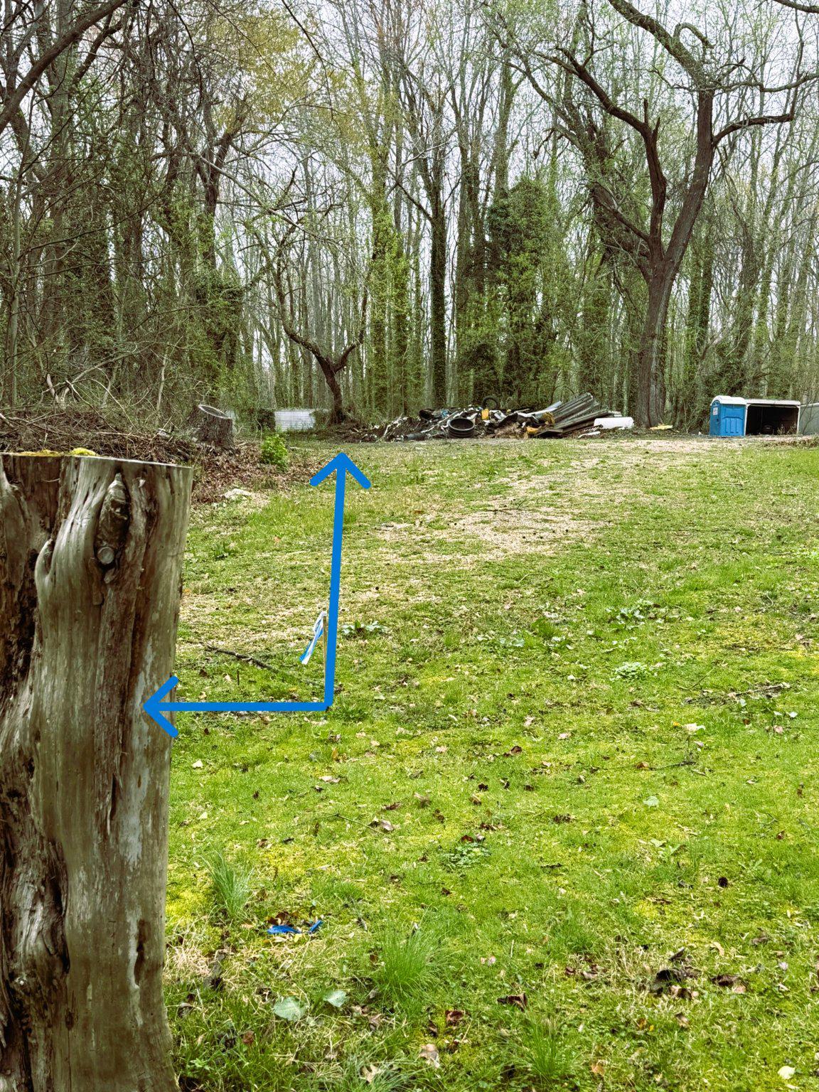 4111 Old Muddy Creek Road Edgewater, MD 21037 - Photo 15 of 20 Back Corner of Lot