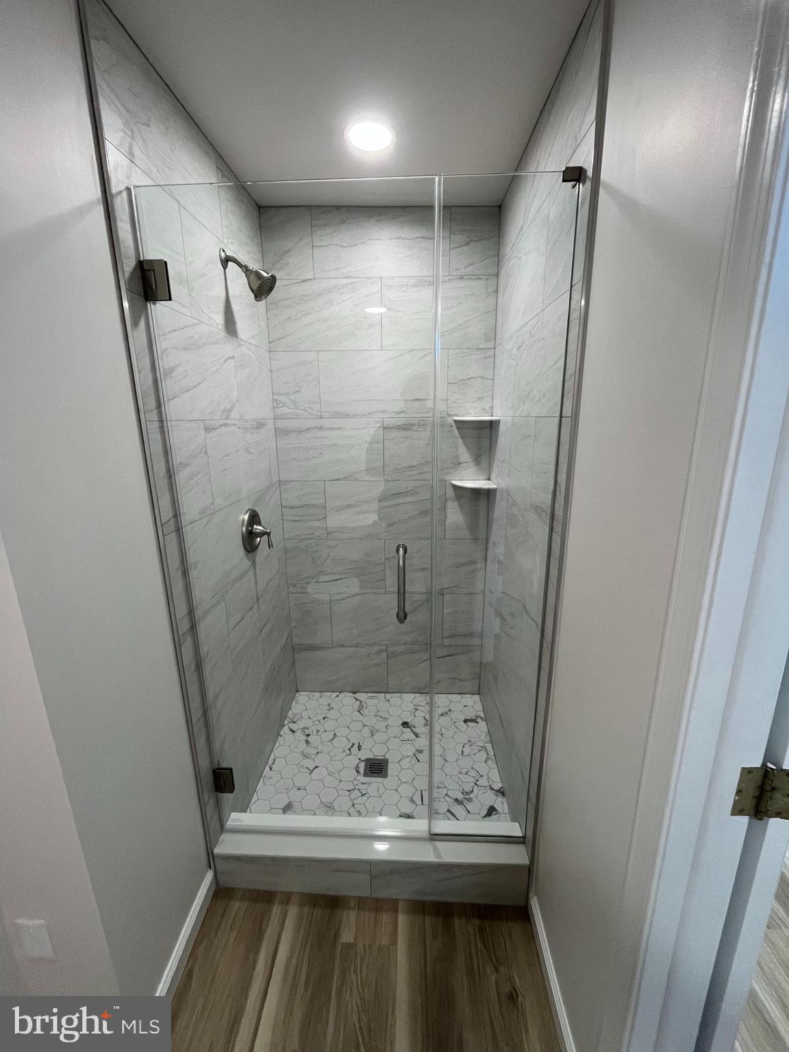 793 Penns Park Road, Unit C Newtown, PA 18940 - Photo 8 of 18 a bathroom with a sink a toilet and shower