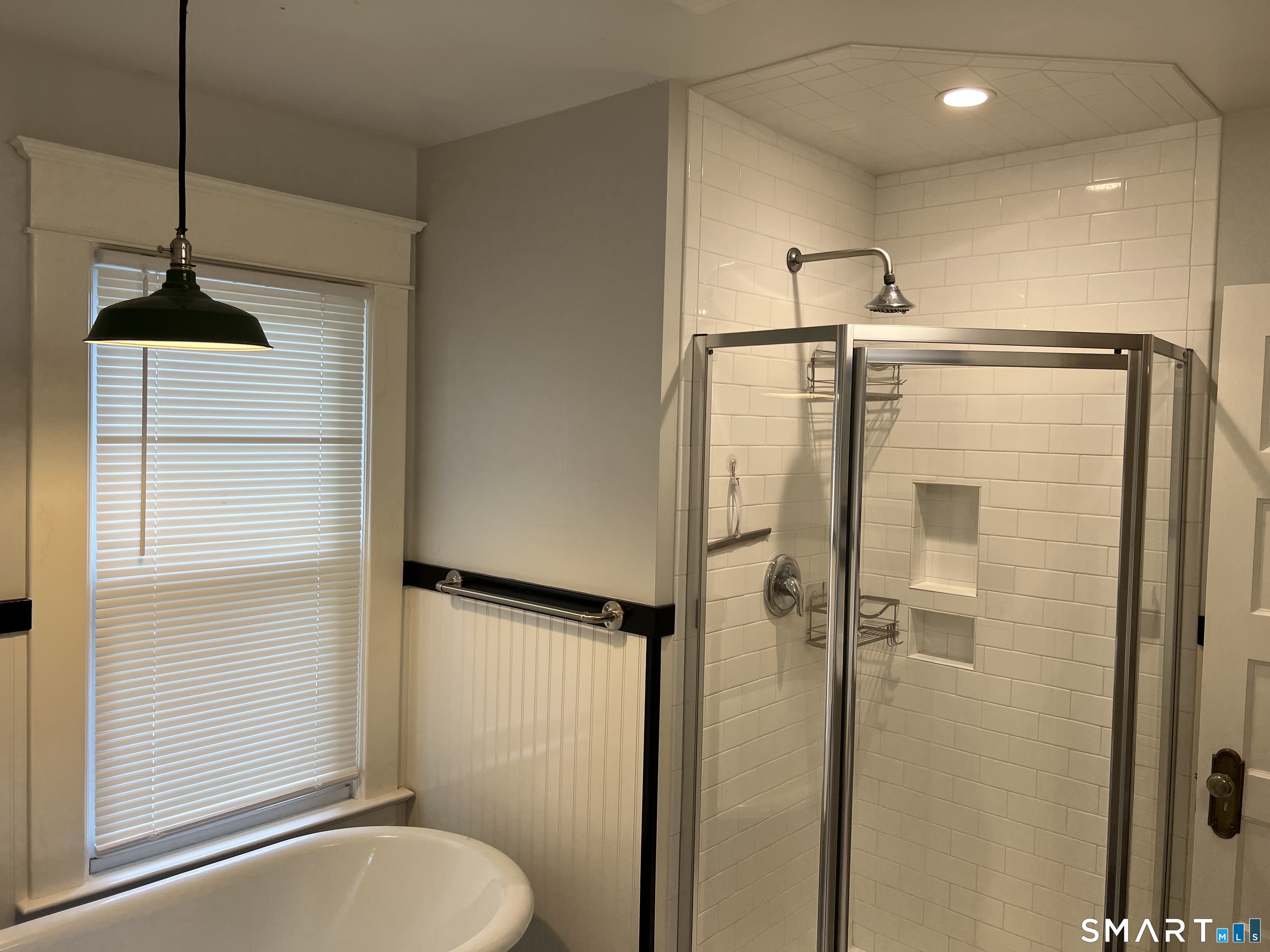 16 Cowing Terrace Stamford, CT 06906 - Photo 3 of 24 a bathroom with a granite countertop shower sink