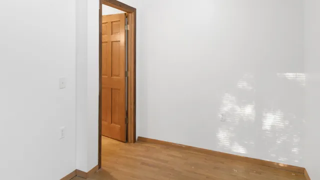 a view of empty room