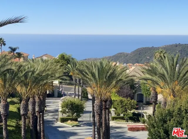 a view of a city with ocean view