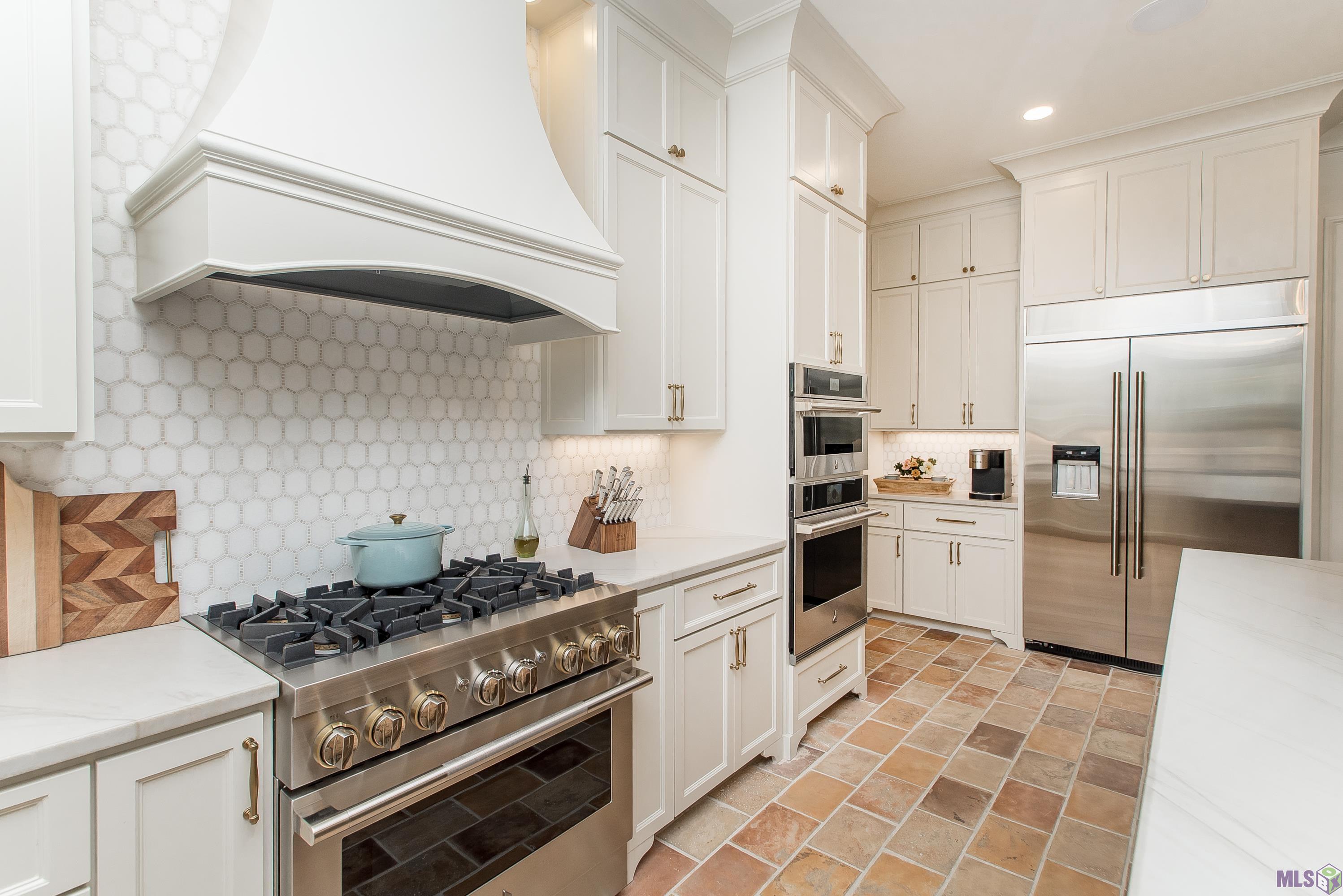 9984 Forrest Delatte Road Denham Springs, LA 70726 - Photo 23 of 59 Custom Marble Backsplash to the Ceiling