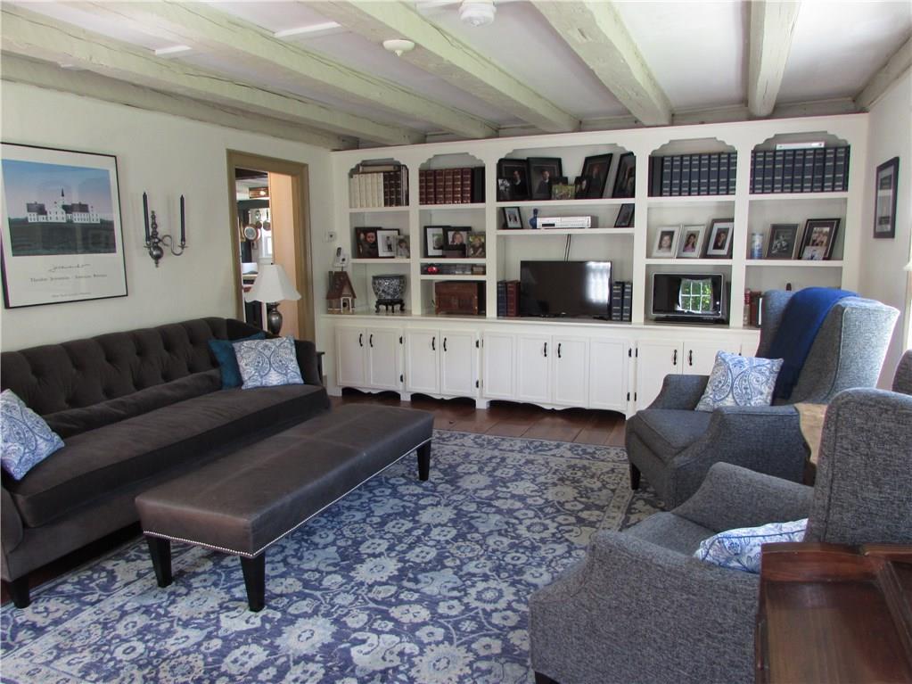 307 Lower Cross Road Lebanon, ME 04027 - Photo 19 of 35 Living room with built-ins