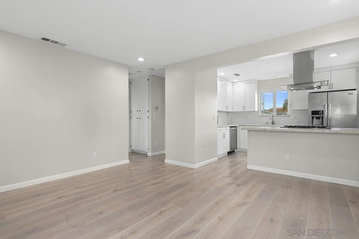 3539 Granada Avenue San Diego, CA 92104 - Photo 11 of 35 a view of kitchen with wooden floor