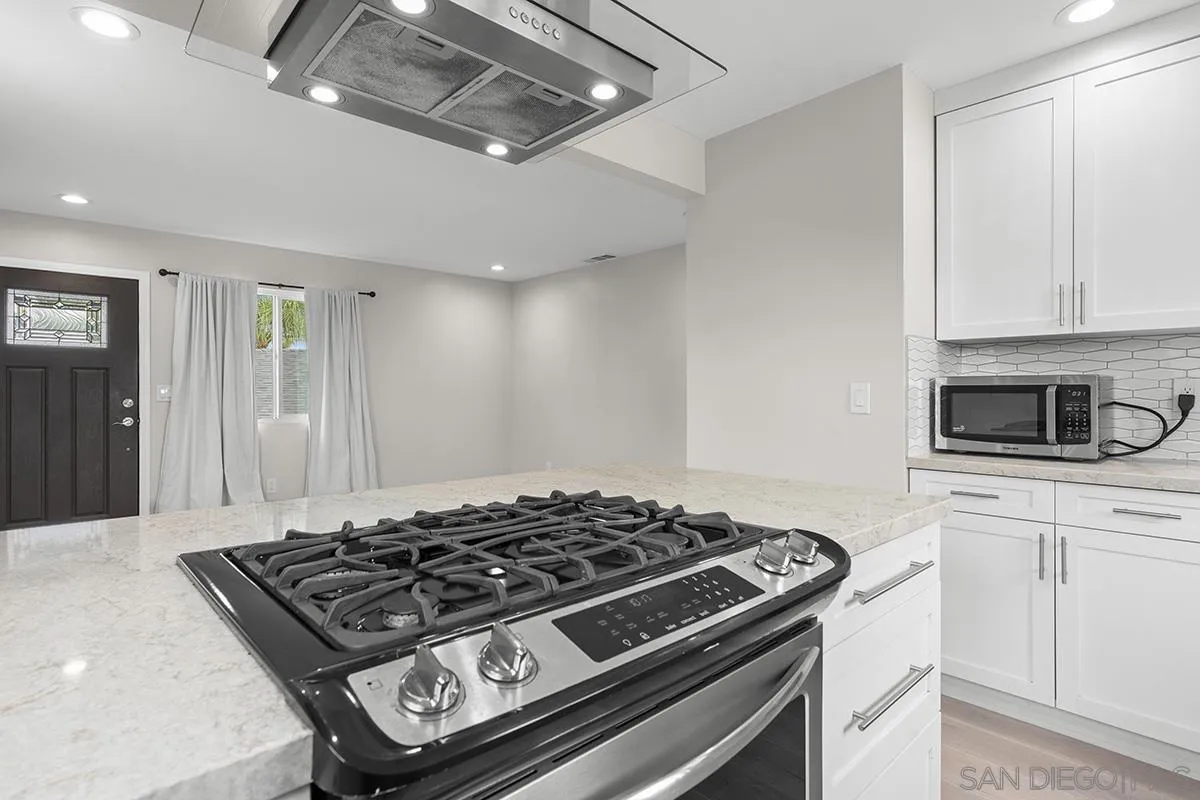 3539 Granada Avenue San Diego, CA 92104 - Photo 16 of 35 a stove top oven sitting inside of a kitchen