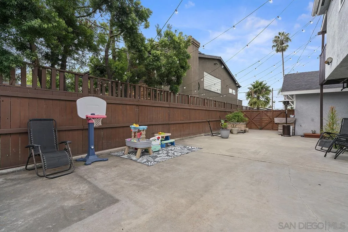 3539 Granada Avenue San Diego, CA 92104 - Photo 25 of 35 a backyard of a house with table and chairs