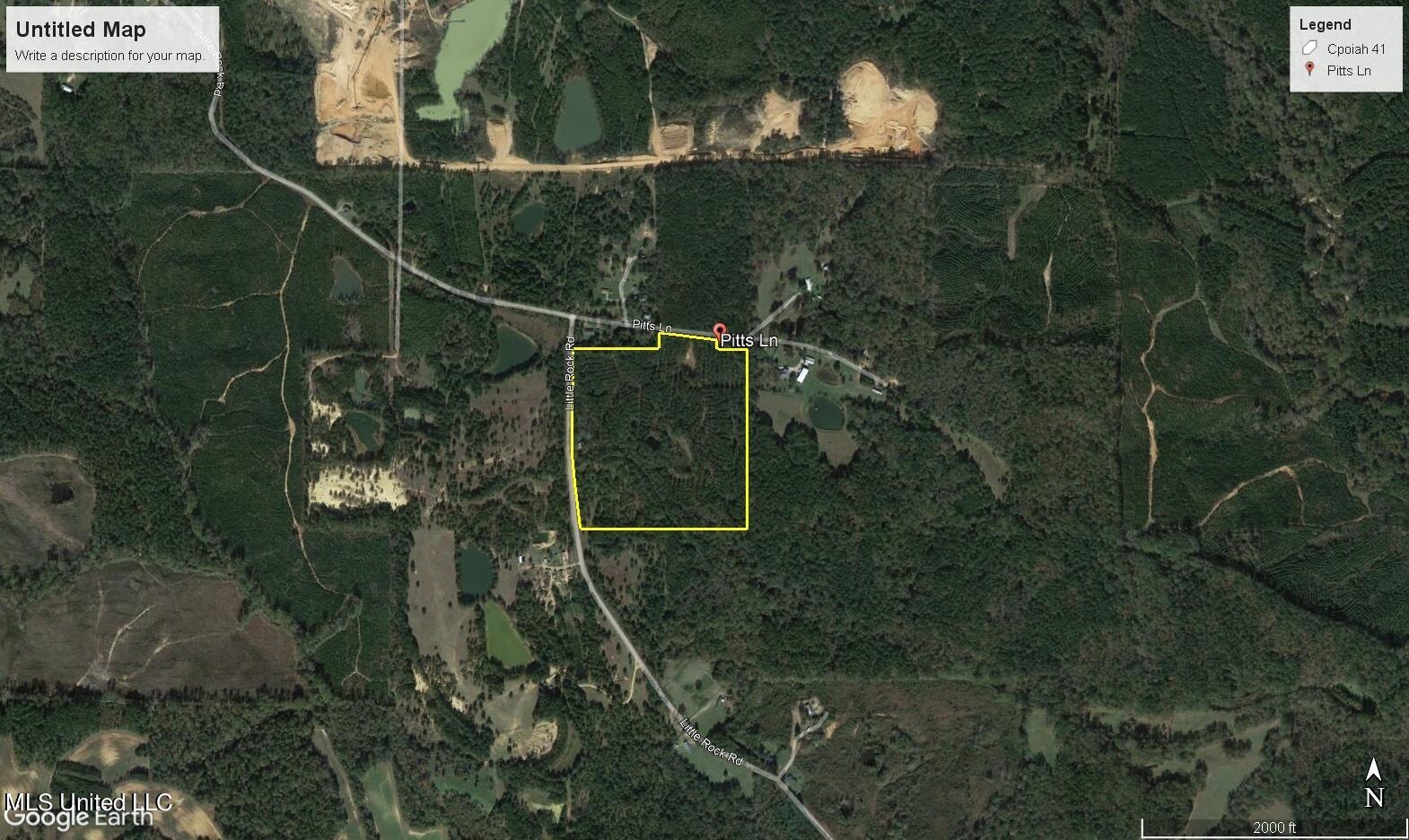 2078 Little Rock Road Crystal Springs, MS 39059 - Photo 19 of 21 aerial 1