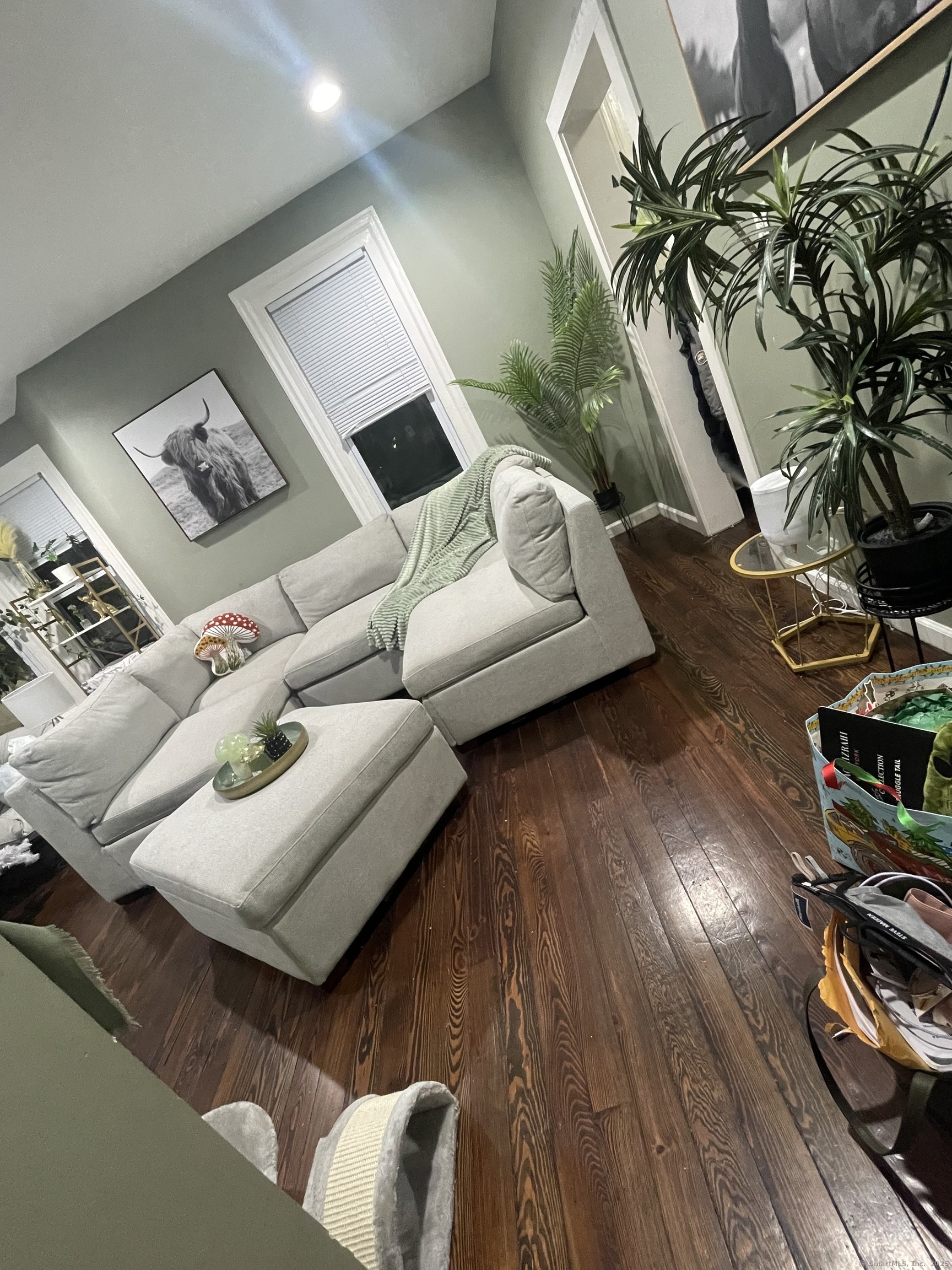 Undisclosed Address Bridgeport, CT 06607 - Photo 28 of 36 a living room with furniture and a wooden floor