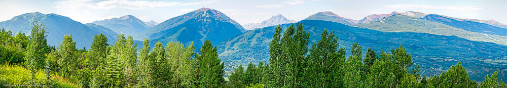 70 Larson Road Aspen, CO 81612 - Photo 64 of 64 a view of a yard with plants and wooden fence