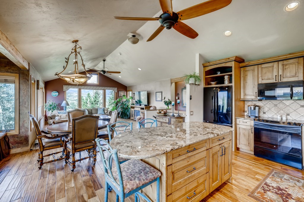 72 Aa Road Silverthorne, CO 80498 - Photo 13 of 28 Flexible seating at the island or the dining table...