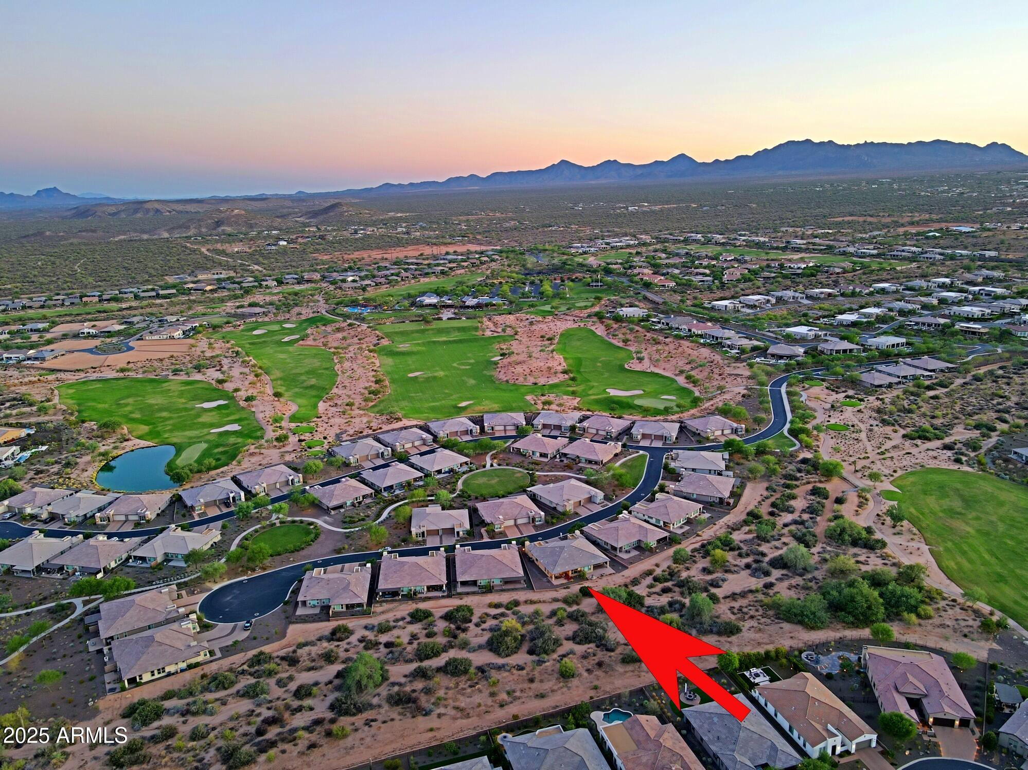 17668 East Chevelon Canyon Circle Rio Verde, AZ 85263 - Photo 49 of 59 an aerial view of multiple house