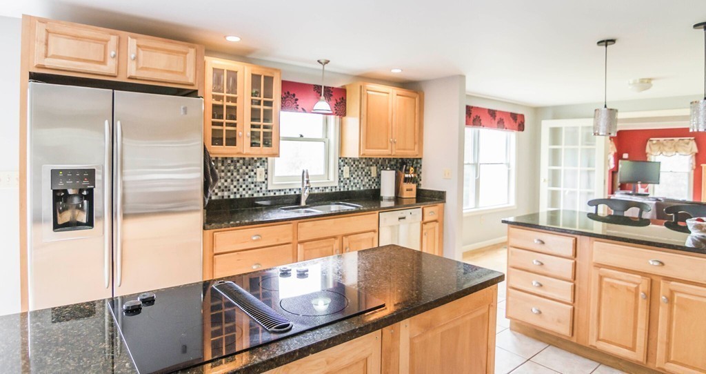 247 Town Farm Road Warren, MA 01083 - Photo 5 of 28 a kitchen with stainless steel appliances granite countertop a sink and cabinets
