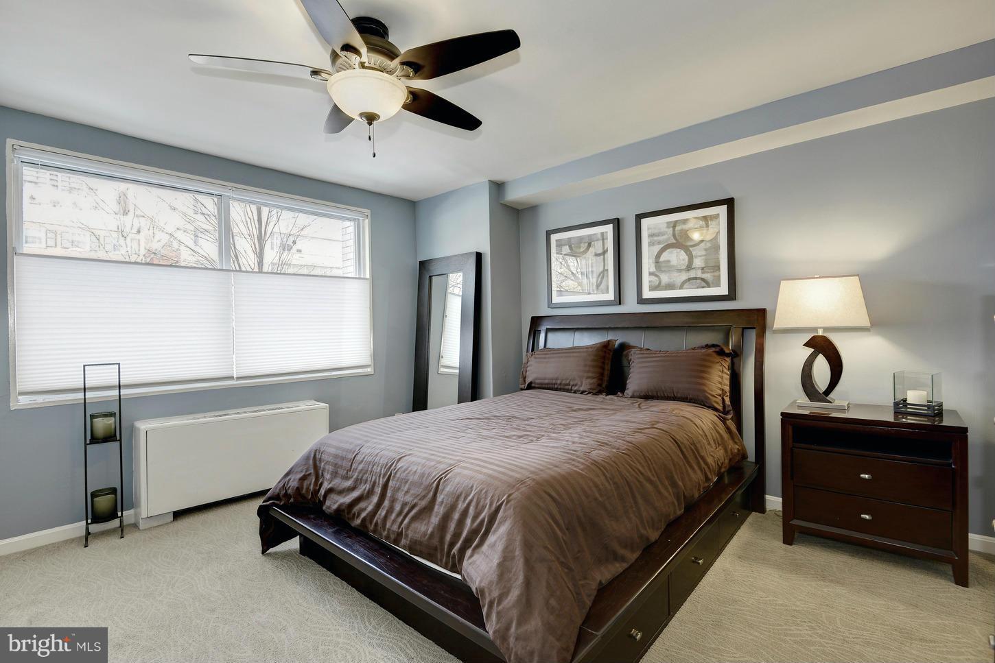 2829 Connecticut Avenue Northwest, Unit 114 Washington, DC 20008 - Photo 10 of 17 Bedroom w/wall-to-wall carpet