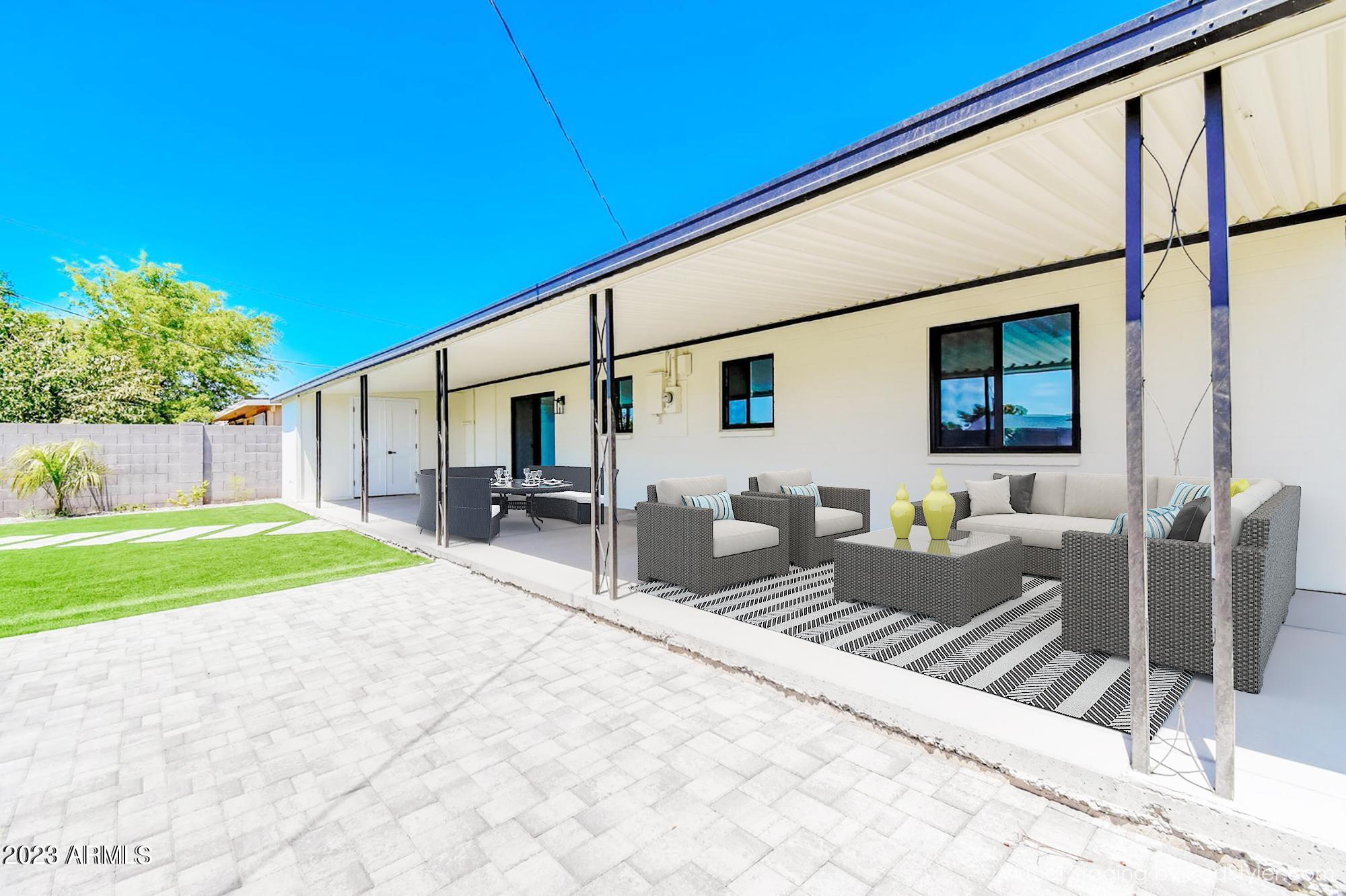 401 East Fillmore Street Tempe, AZ 85288 - Photo 23 of 32 Full Length Back Patio