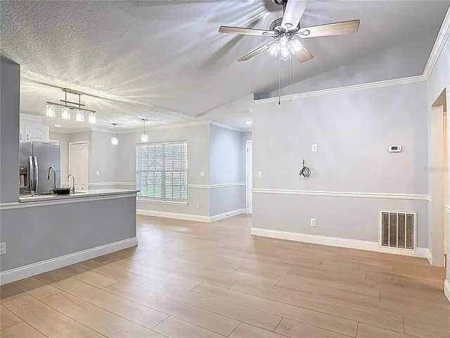 wooden floor in an empty room