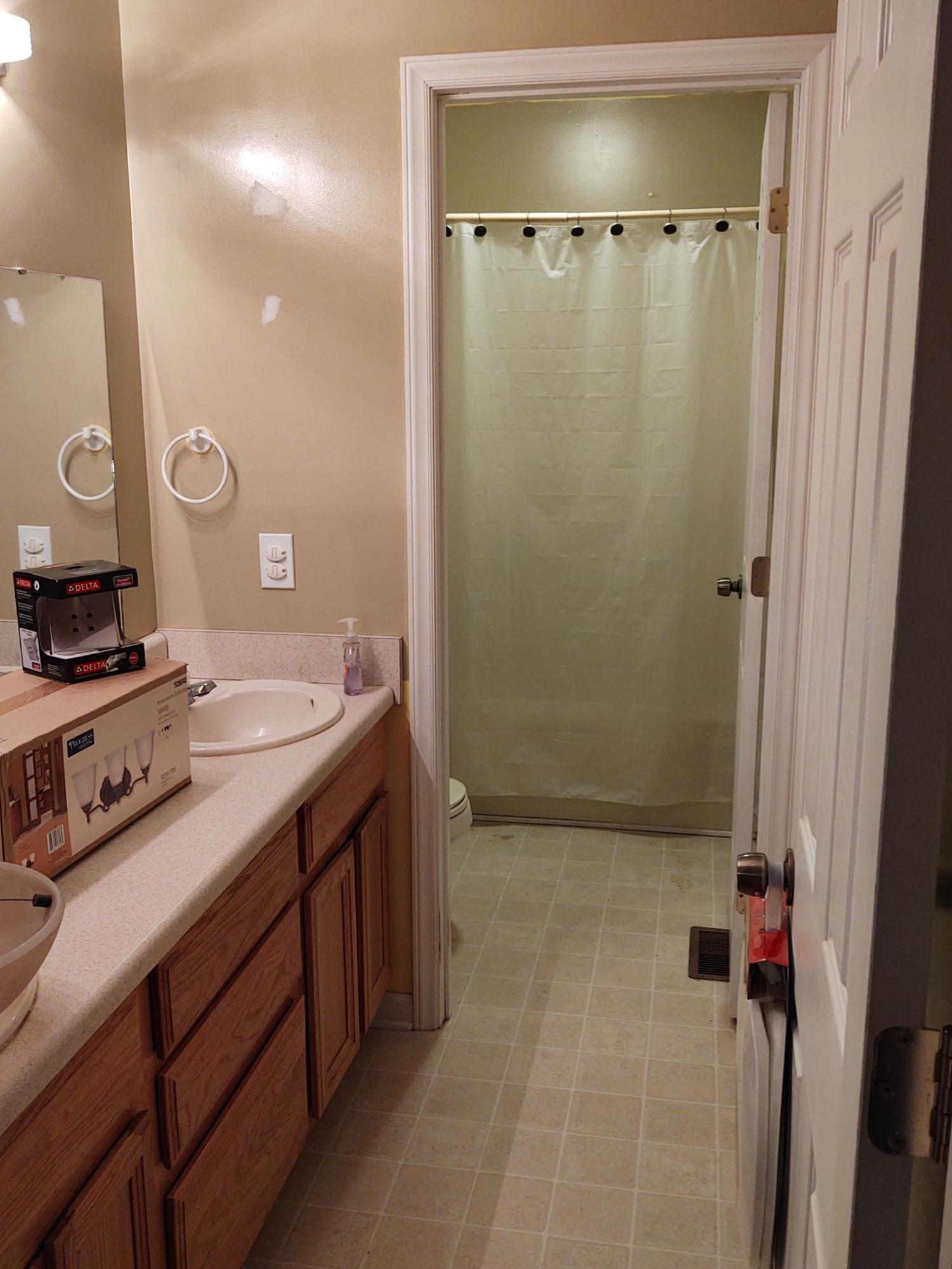 Hall bath